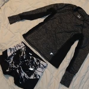 Black and White Work Out Set